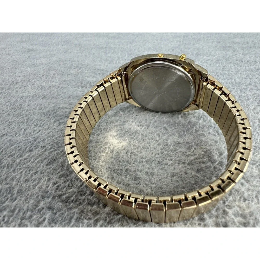 Pepsi Gold Tone Quality Digital Mechanical Analog Watch